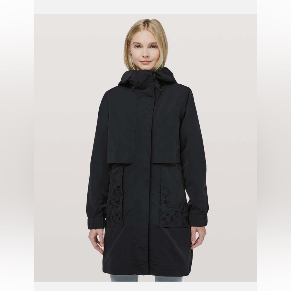 Lululemon Graced With Lace Long Jacket